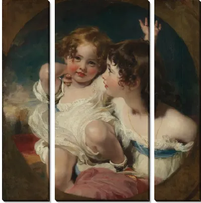 Спокойные Дети (Эмили, 1818–?1906 год и Лаура Энн, 1820-1894 годы)