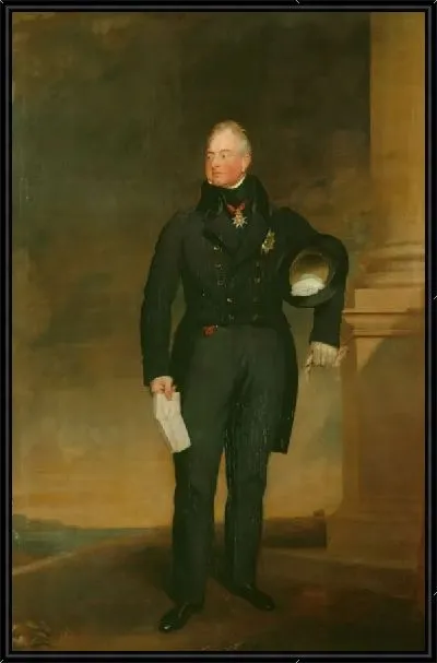 Картина Вильгельм IV (1765-1837) при герцоге Кларенсе