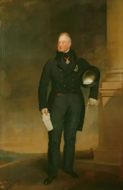 Картина Вильгельм IV (1765-1837) при герцоге Кларенсе