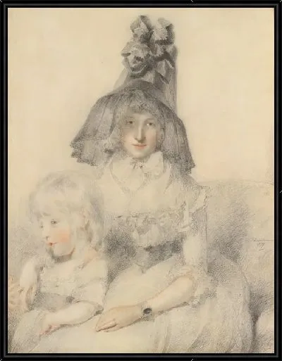 Картина Госпожа Папендик и ее сын