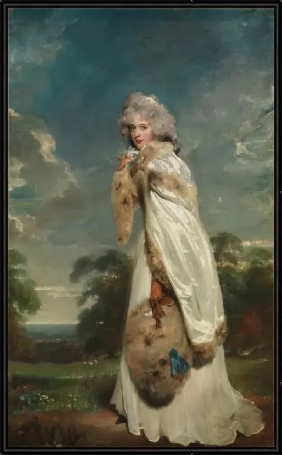 Картина Элизабет Фаррен (родилась около 1759 года, умерла в 1829 году), впоследствии графиня дерби