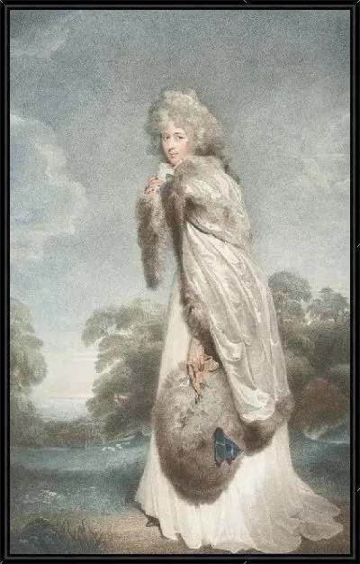 Картина Мисс Элизабет Фаррен, Графиня дерби