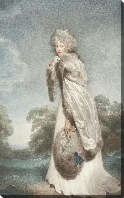 Картина Мисс Элизабет Фаррен, Графиня дерби