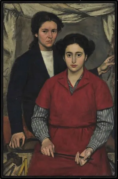 Картина Две Подружки