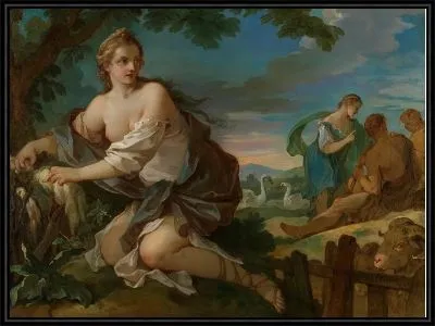 Картина Психея собирает Золотое Руно