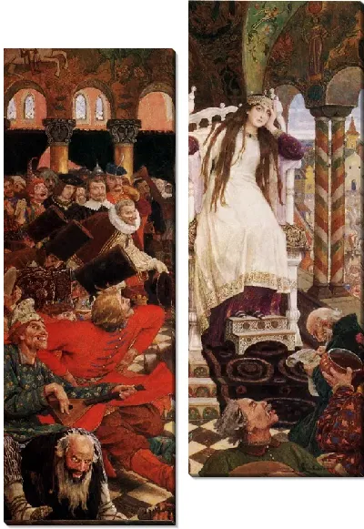 Картина Царевна Несмеяна (The Unsmiling Tsarevna)