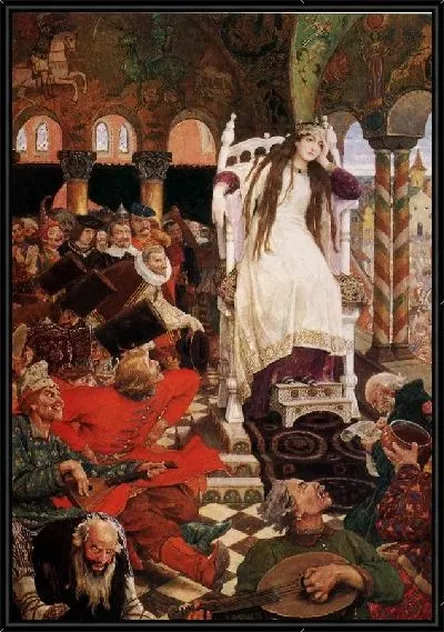 Картина Царевна Несмеяна (The Unsmiling Tsarevna)