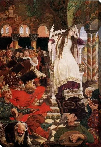 Картина Царевна Несмеяна (The Unsmiling Tsarevna)