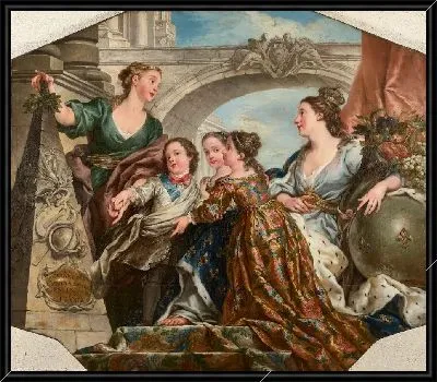 Славу князей забирают принцы и принцессы Царства или дофин и две его старшие сестры, мадам Элизабет и мадам Генриетта