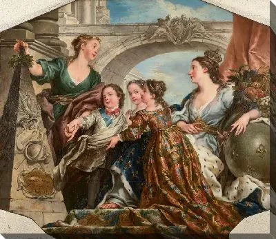 Славу князей забирают принцы и принцессы Царства или дофин и две его старшие сестры, мадам Элизабет и мадам Генриетта