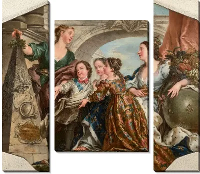 Славу князей забирают принцы и принцессы Царства или дофин и две его старшие сестры, мадам Элизабет и мадам Генриетта