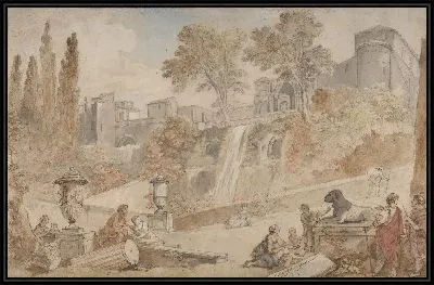 Сады виллы д'Эсте в Тиволи