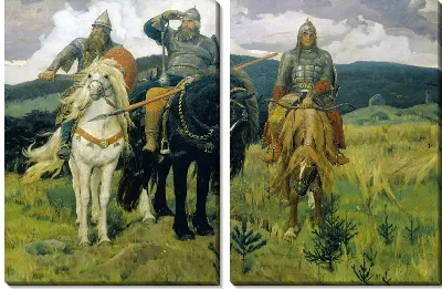 Картина Три богатыря