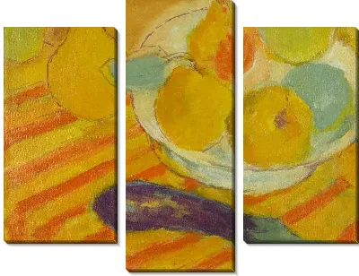 Натюрморт с баклажанами