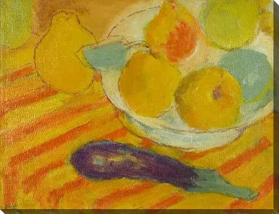 Картина Натюрморт с баклажанами