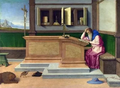 Картина Святой Иеороним (St. Hieronymus)
