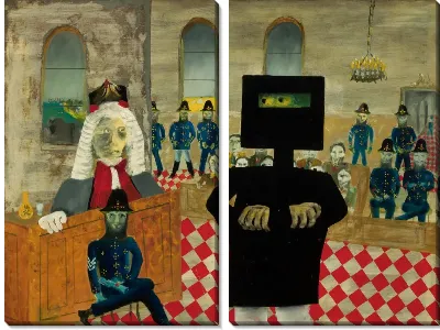 Картина Судебный процесс-серия Неда Келли