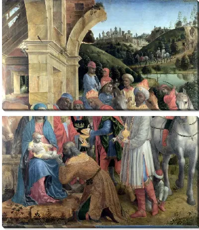 Картина Поклонение волхвов (Adoration of the Kings)