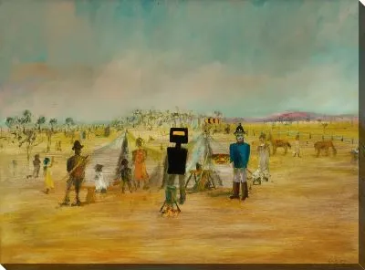 Картина Пикник в буше-серия Неда Келли