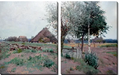 Картина Деревня (Village)