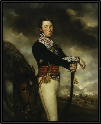 Картина Капитан Питер Хоукер из 14-го легкого драгунского полка