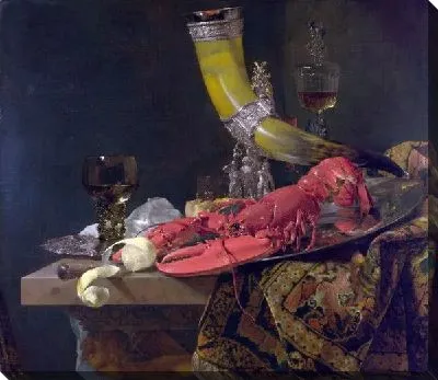 Картина Натюрморт с питьевым рогом (Still Life with Drinking-Horn)