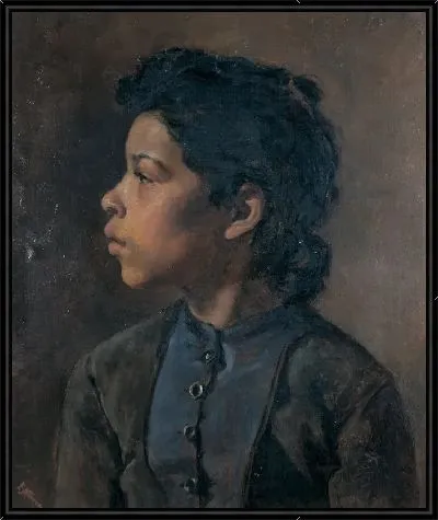 Голова девушки