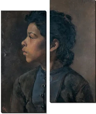 Голова девушки