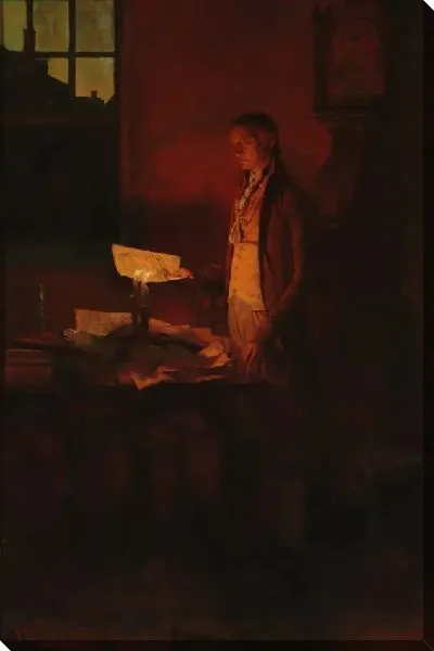 Картина Томас Джефферсон пишет Декларацию независимости