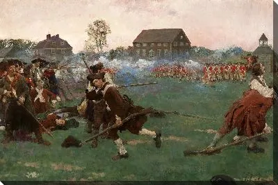 Битва на Лексингтон-Коммон, 19 апреля 1775 года