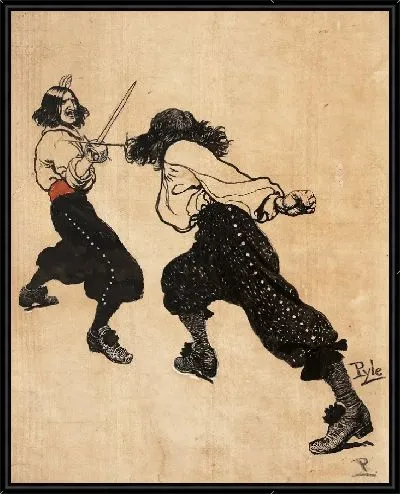 Картина Этюд для плаката и обложки для книги «Иметь и держать»