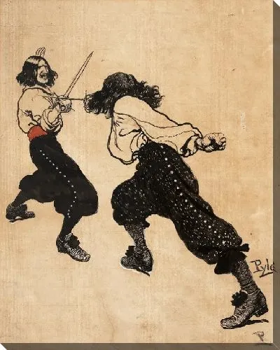 Картина Этюд для плаката и обложки для книги «Иметь и держать»