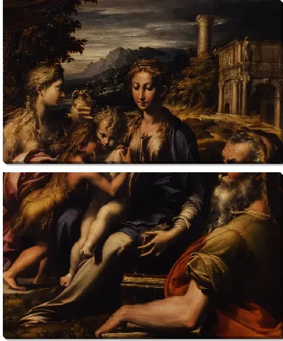 Картина Мадонна из Сан-Заккарии