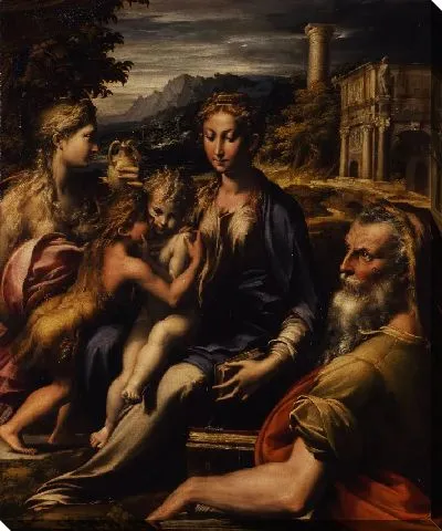 Картина Мадонна из Сан-Заккарии