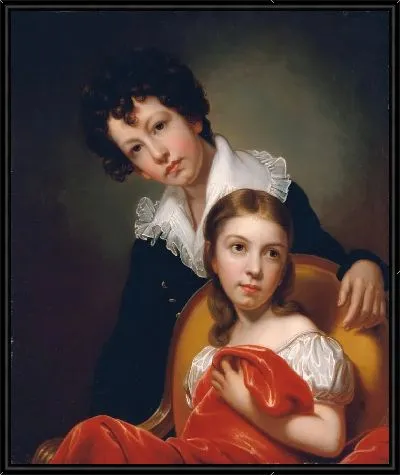 Картина Майкл Анджело и Эмма Клара