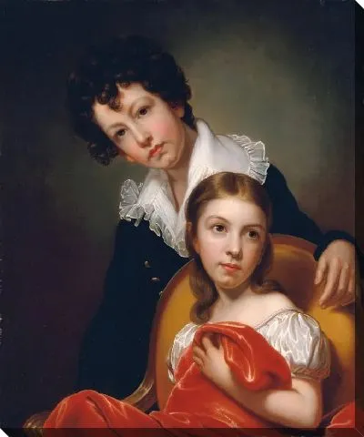 Картина Майкл Анджело и Эмма Клара