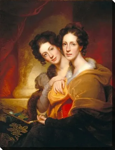 Картина Сестры (Элеонора и Розальба Пил)