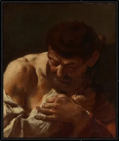 Картина Бюст мужчины (Святого Матфия?)