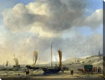 Картина Берег в Схевенингене (The Shore at Scheveningen)