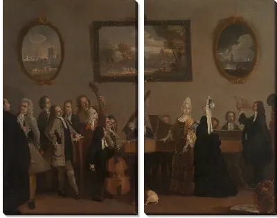 Картина Репетиция оперы