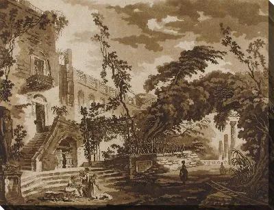 Картина Храм Серапида в Поццуоли