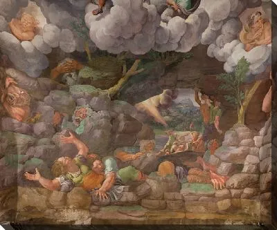 Картина Палата Гигантов - Боковая стена