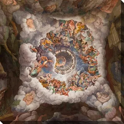 Картина Палата Гигантов — Потолок