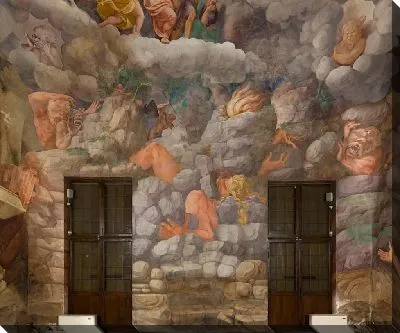 Картина Палата Гигантов - Боковая стена