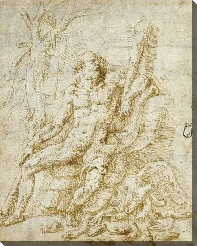 Картина Геркулес отдыхает после убийства гидры