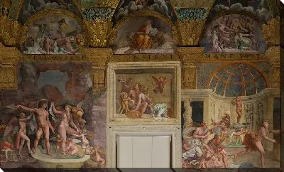 Картина Зал Купидона и Психеи - Восточная Боковая Стена