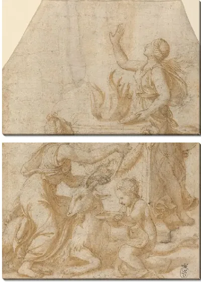 Картина Жертвоприношение козла Юпитеру