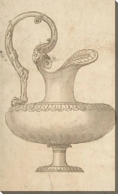 Картина Рисунок кувшина в античном стиле