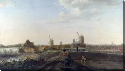 Картина Пейзаж с видом на Дордрехт (A Landscape with a View of Dordrecht)