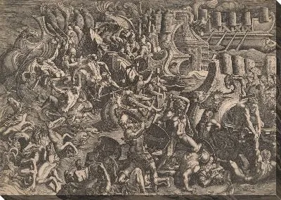 Картина Морская битва